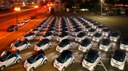 Car2Go Electric Car Sharing Program in San Diego