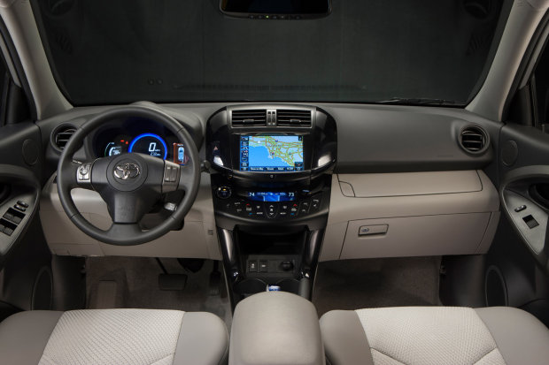 Toyota Rav4 EV Interior